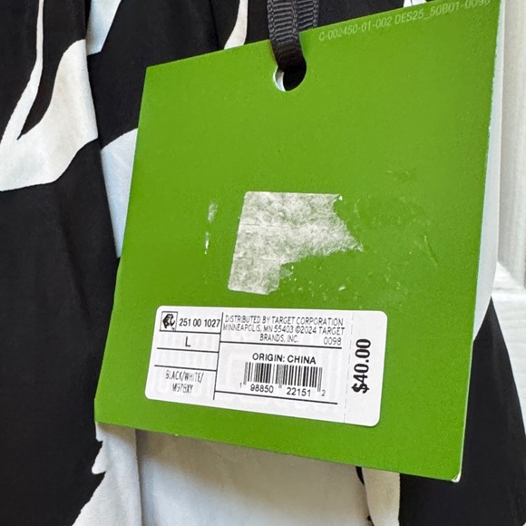 Kate Spade Monochrome Floral Skirt - Picture 3 of 9